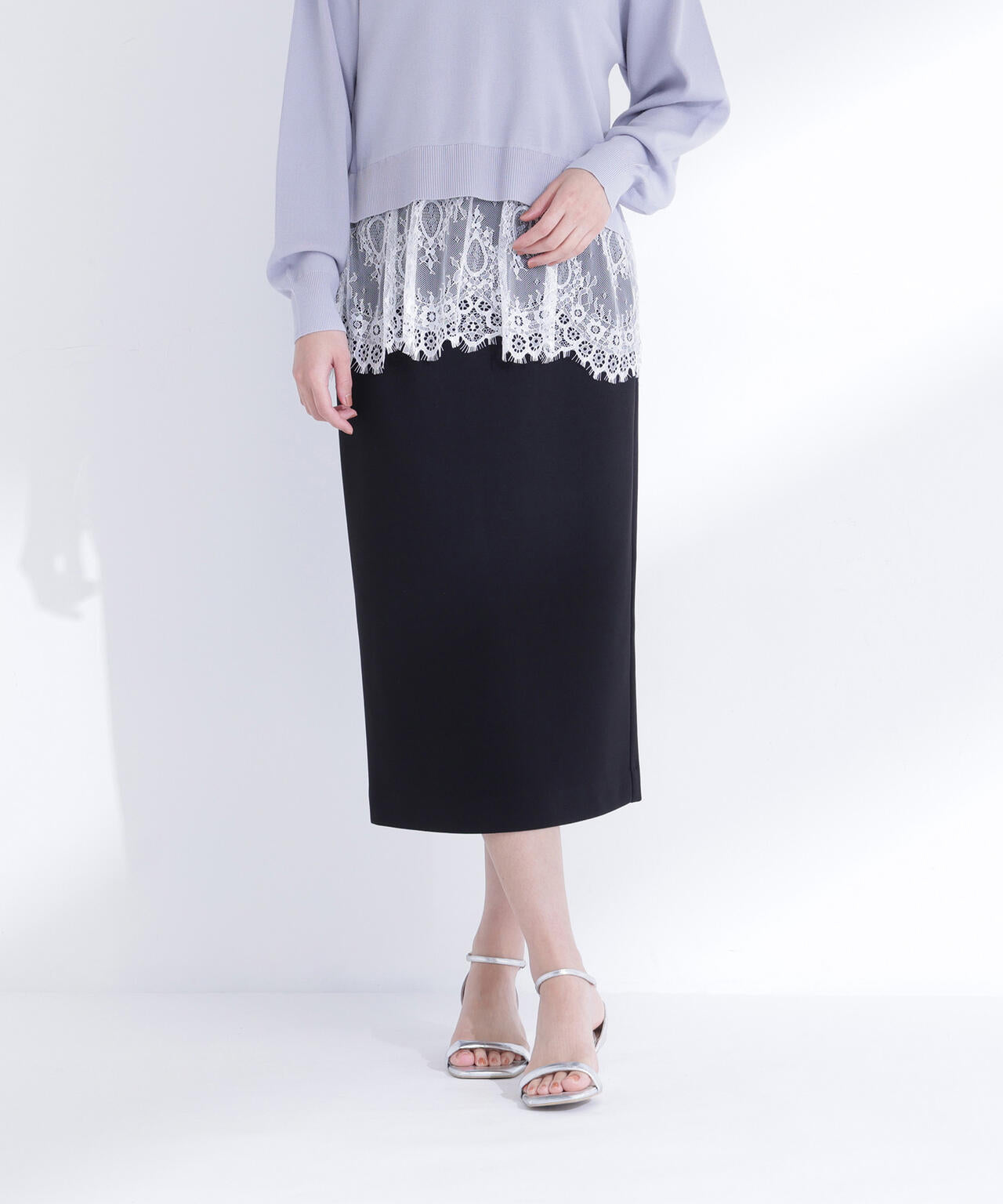 ペンシルラインスカート