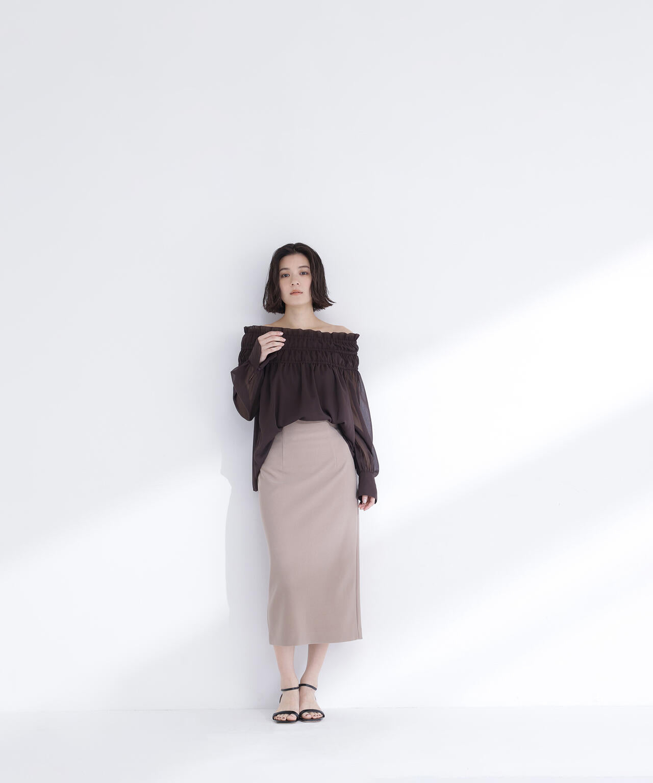 ペンシルラインスカート