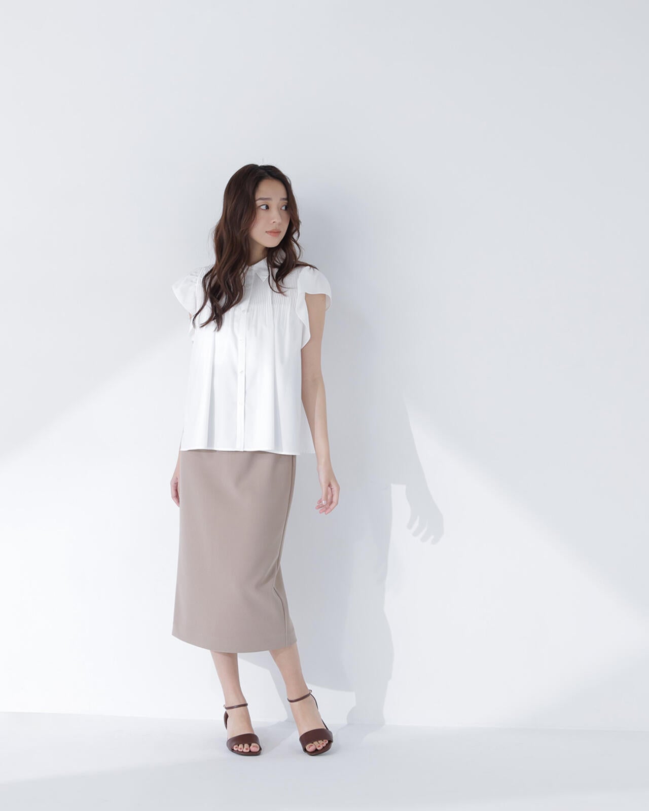 ペンシルラインスカート