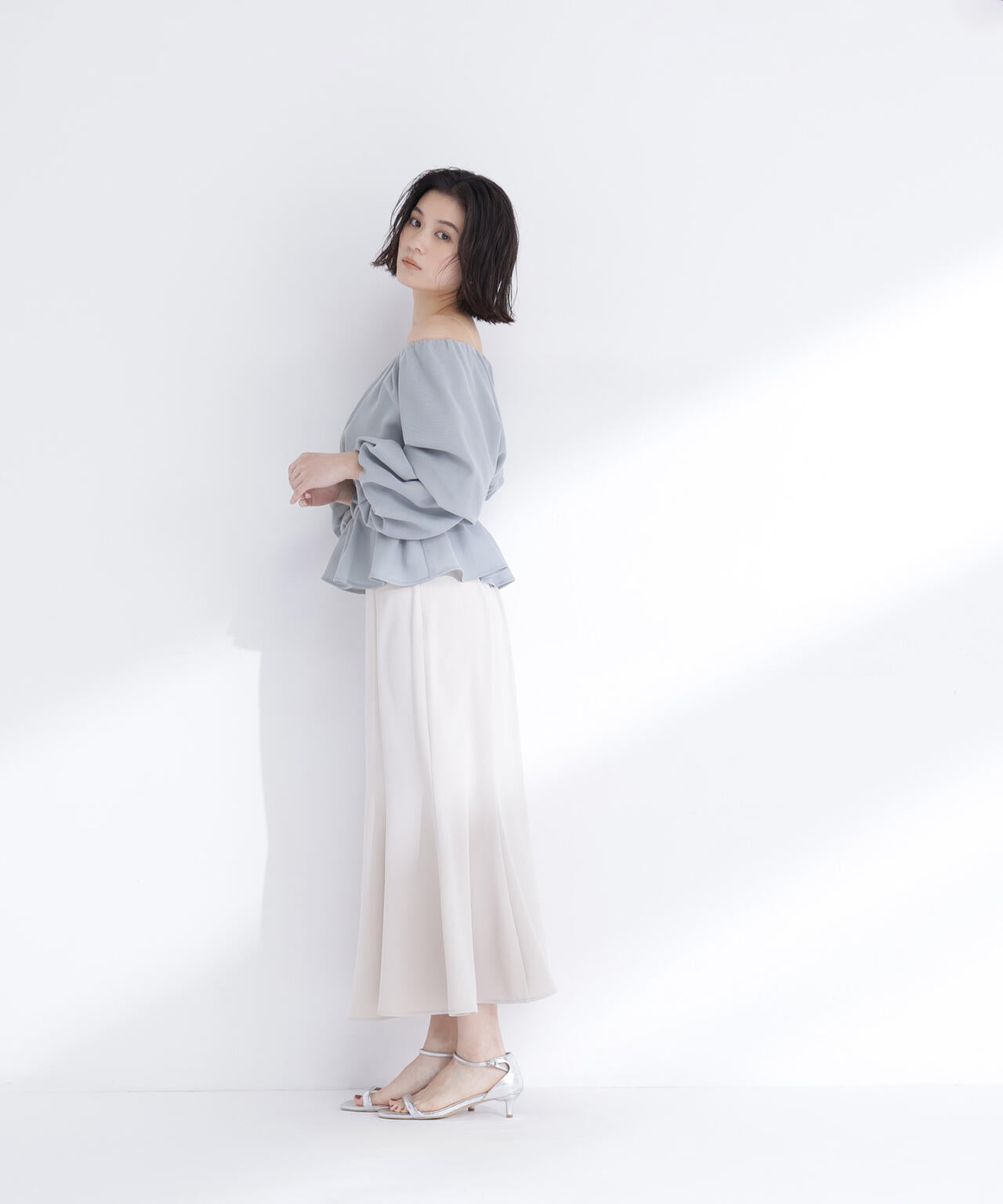 パネル切替マーメイドスカート