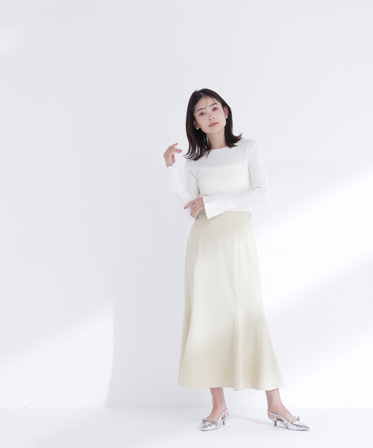 パネル切替マーメイドスカート