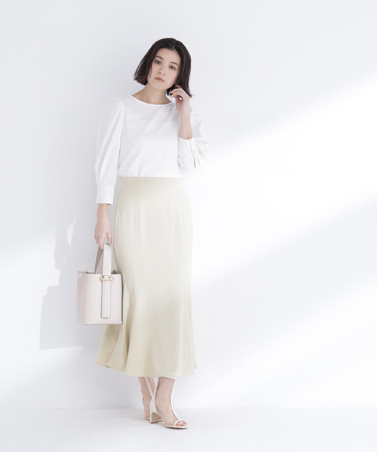 パネル切替マーメイドスカート