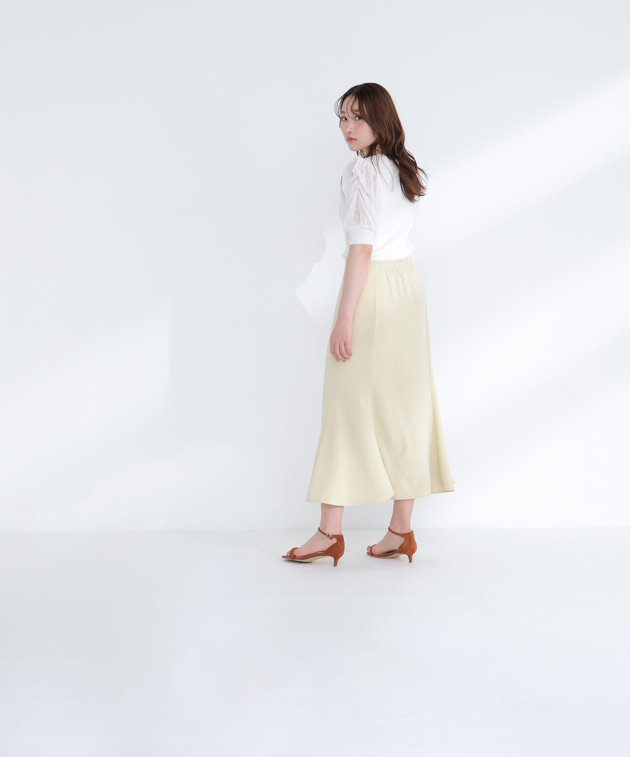 パネル切替マーメイドスカート