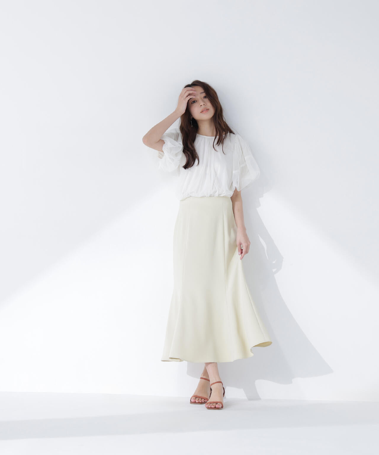 パネル切替マーメイドスカート