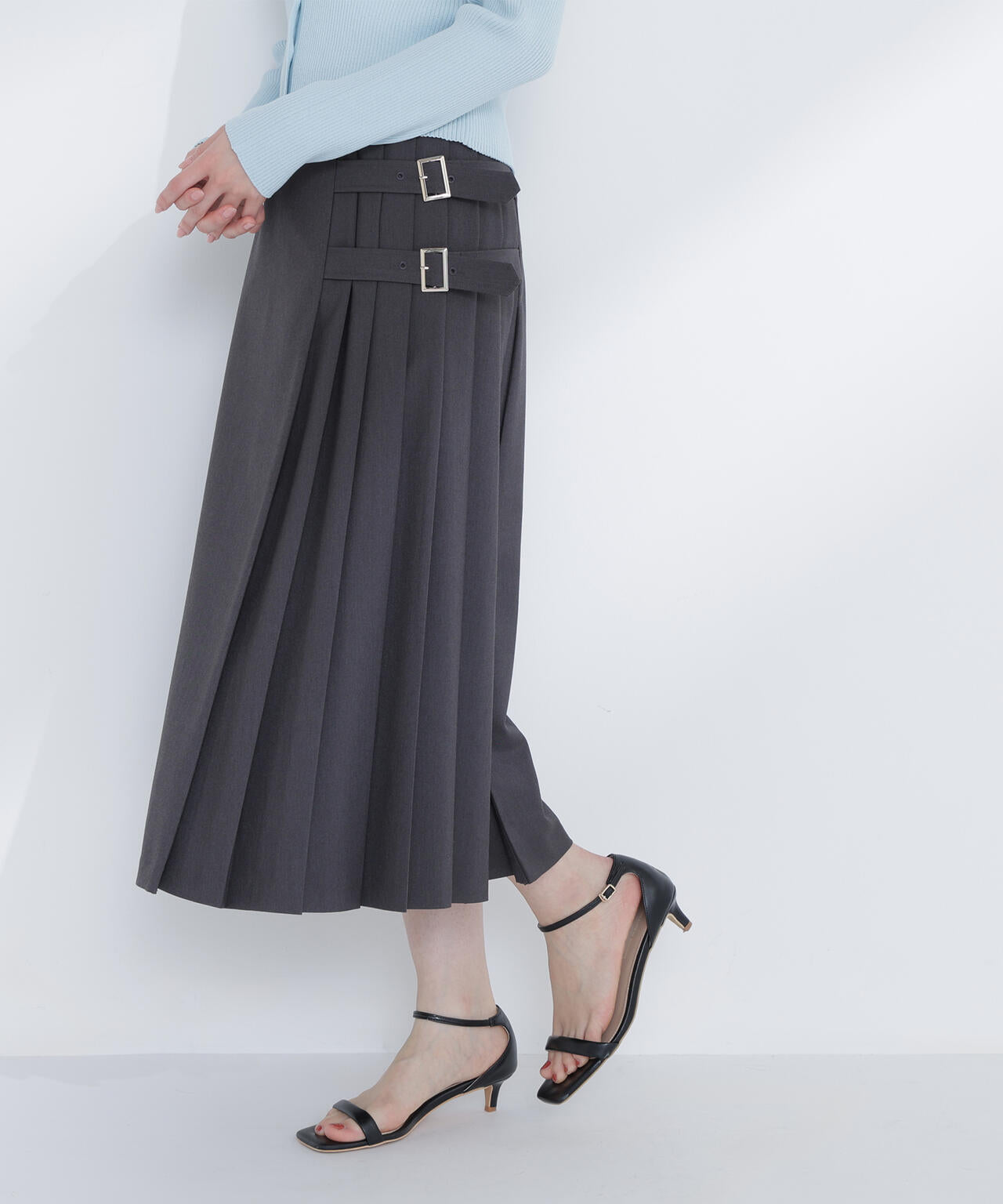 【Oggi.jp掲載】サイドプリーツスカート