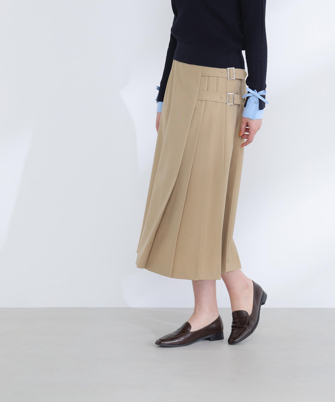 【Oggi.jp掲載】サイドプリーツスカート
