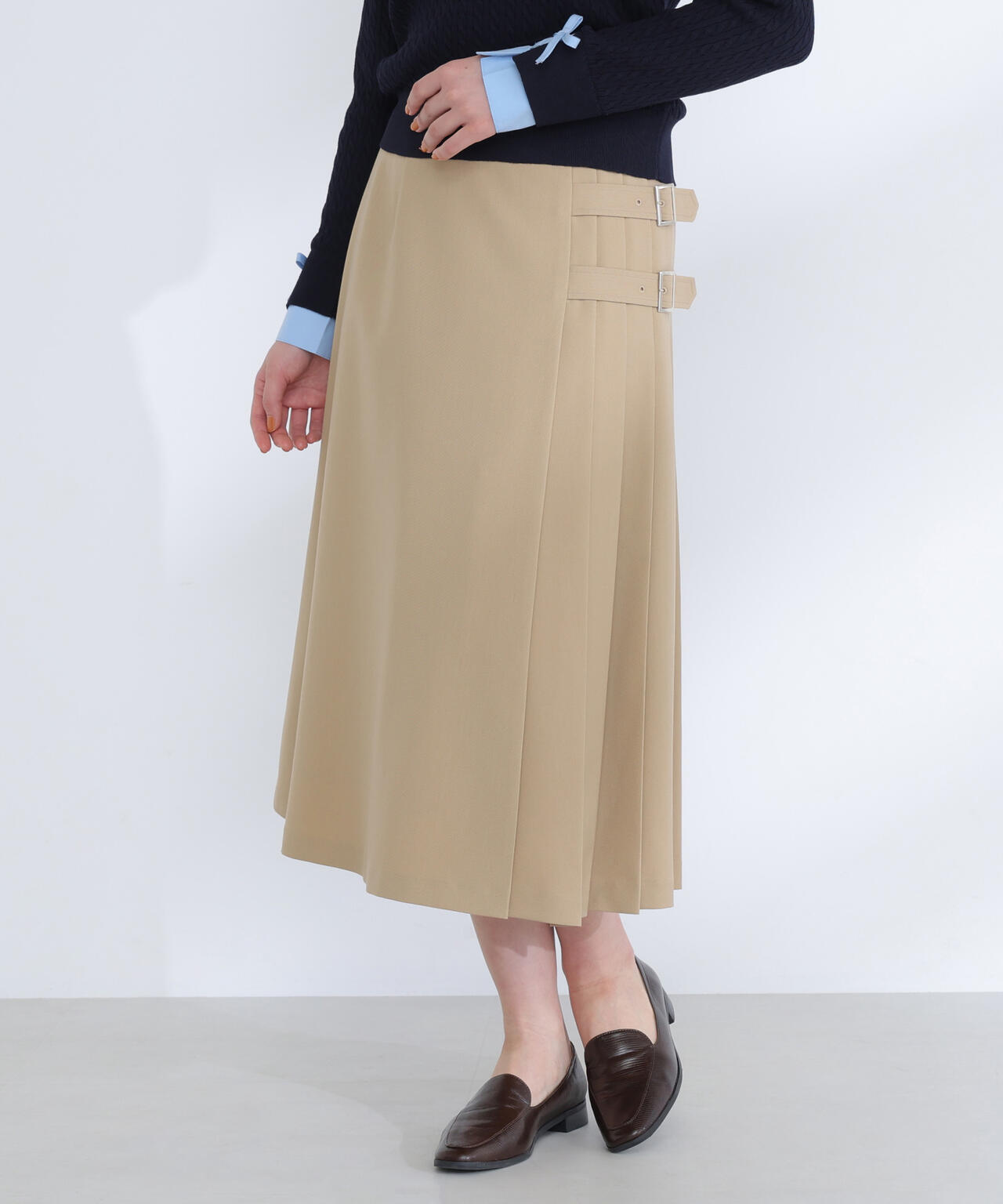 【Oggi.jp掲載】サイドプリーツスカート