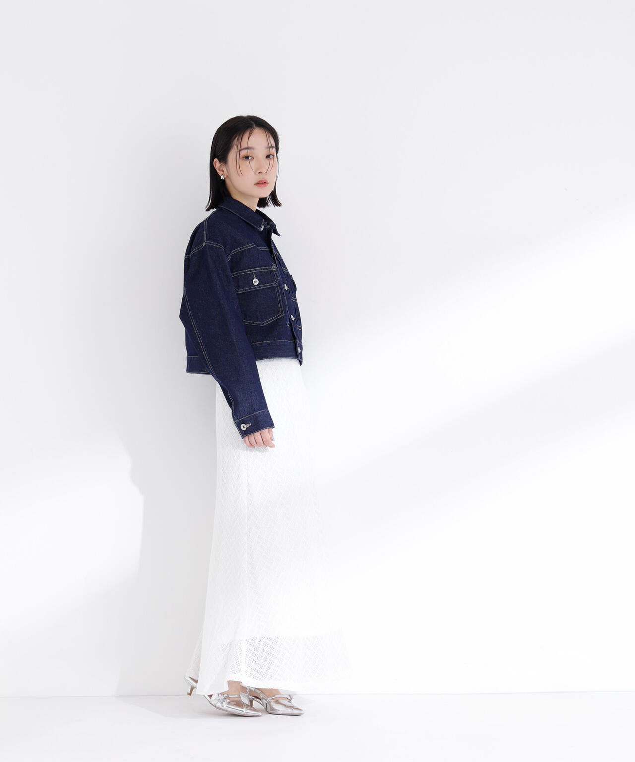 レースナロースカート