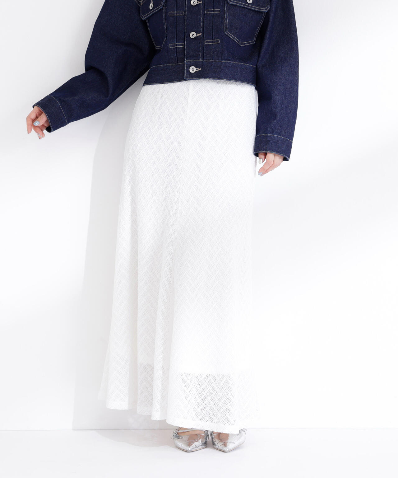 レースナロースカート