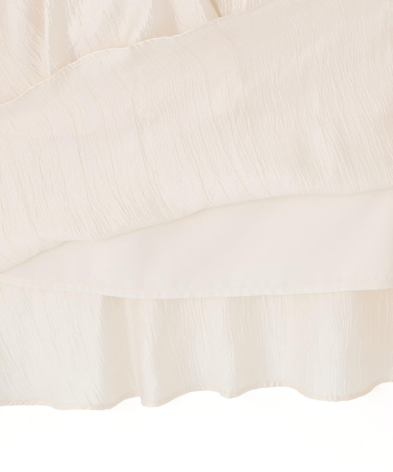 シャイニーティアードスカート