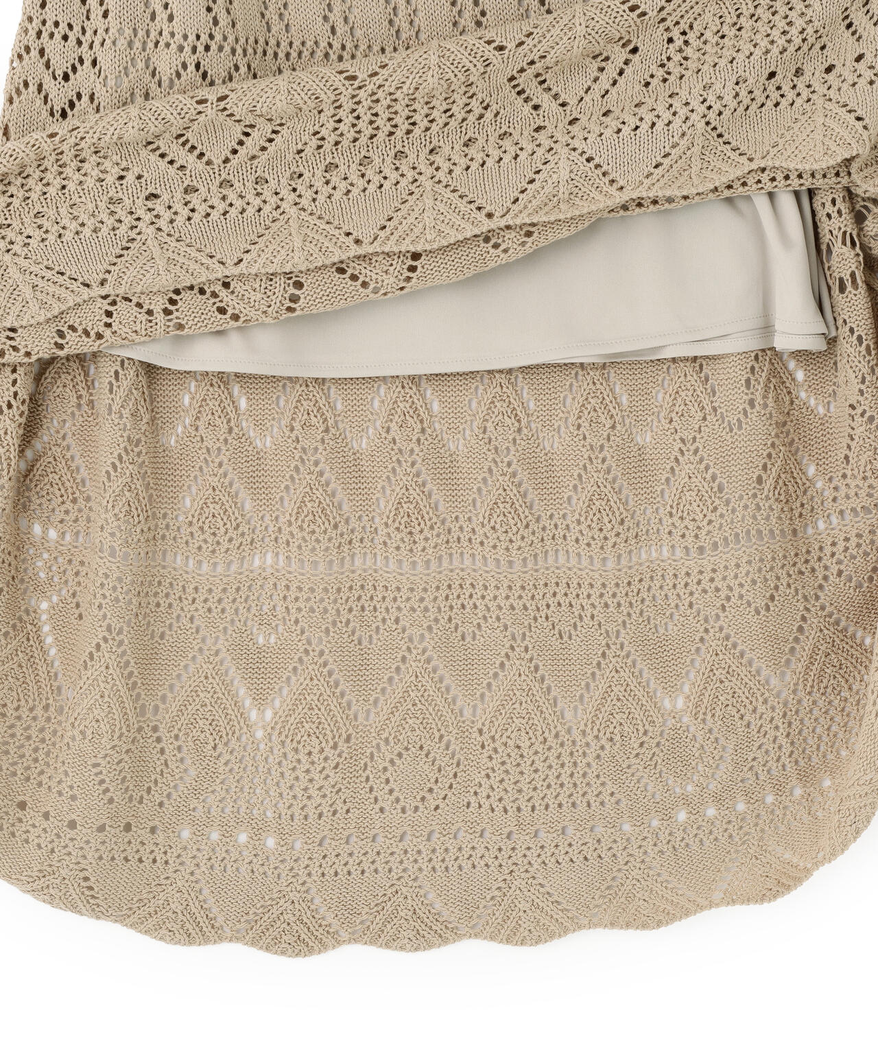 カギアミ風ニットスカート