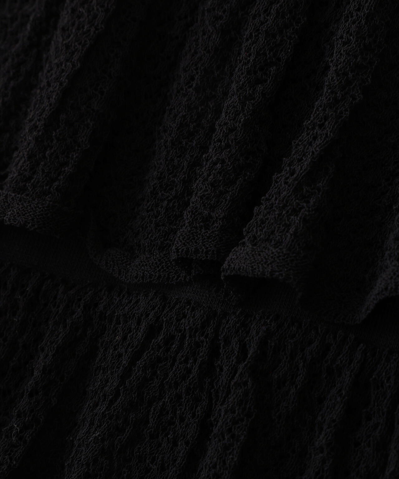 ティアードニットスカート