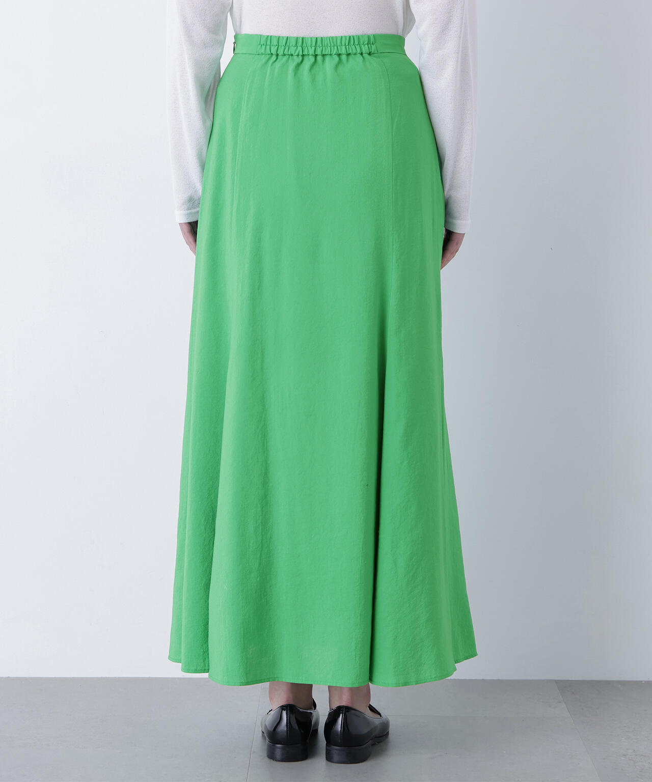 リネンライクナロースカート