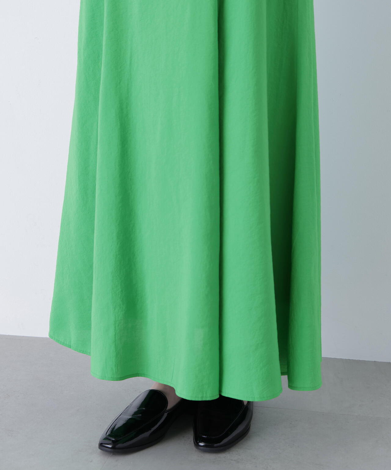 リネンライクナロースカート