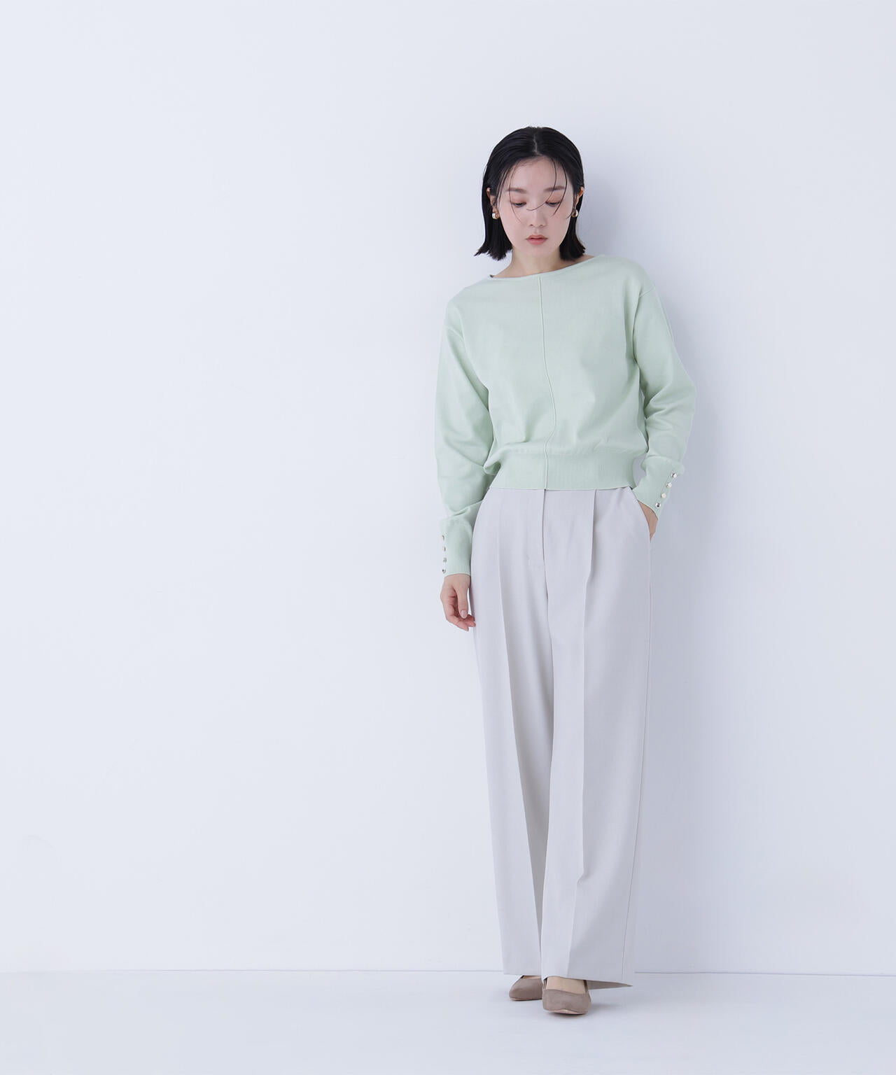 ダブルブレスト SETUP パンツ