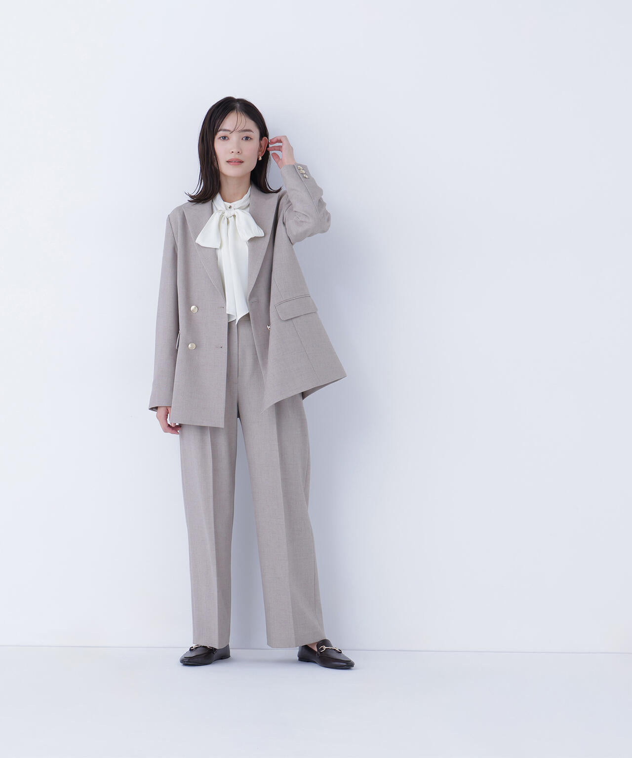ダブルブレスト SETUP パンツ