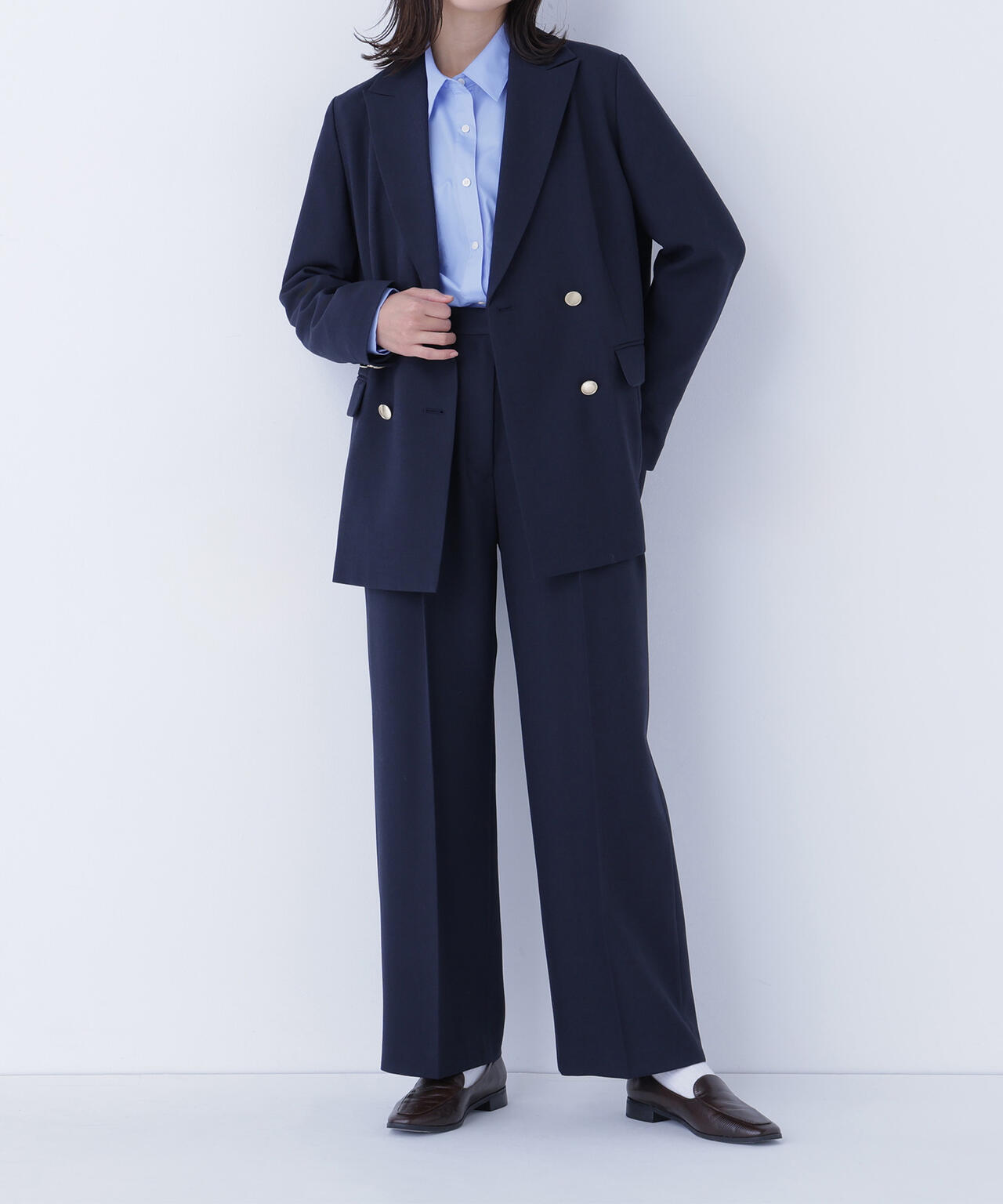 ダブルブレスト SETUP パンツ