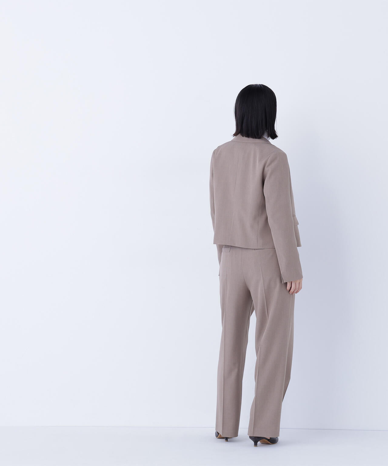 クラッシー SETUP ツータックパンツ