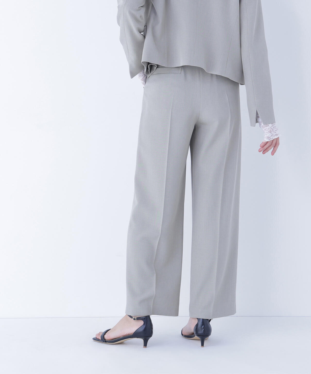 クラッシー SETUP ツータックパンツ