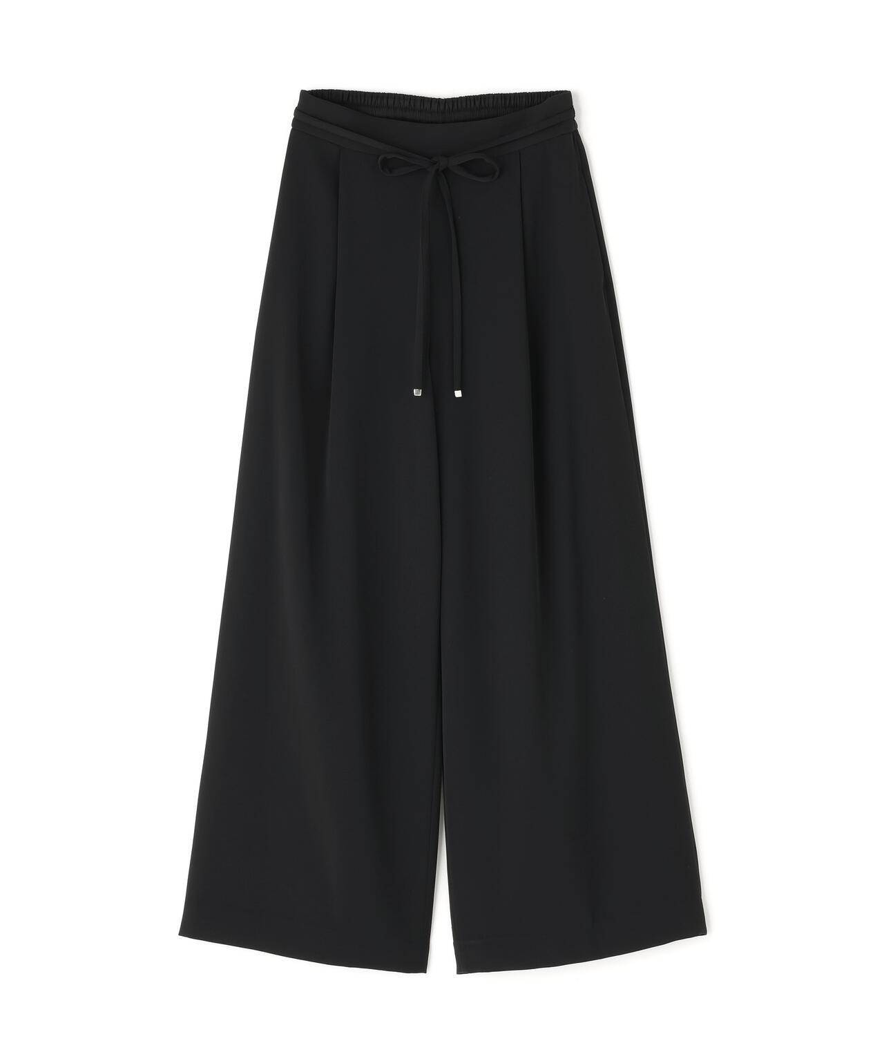 ナローリボンイージーワイドパンツ