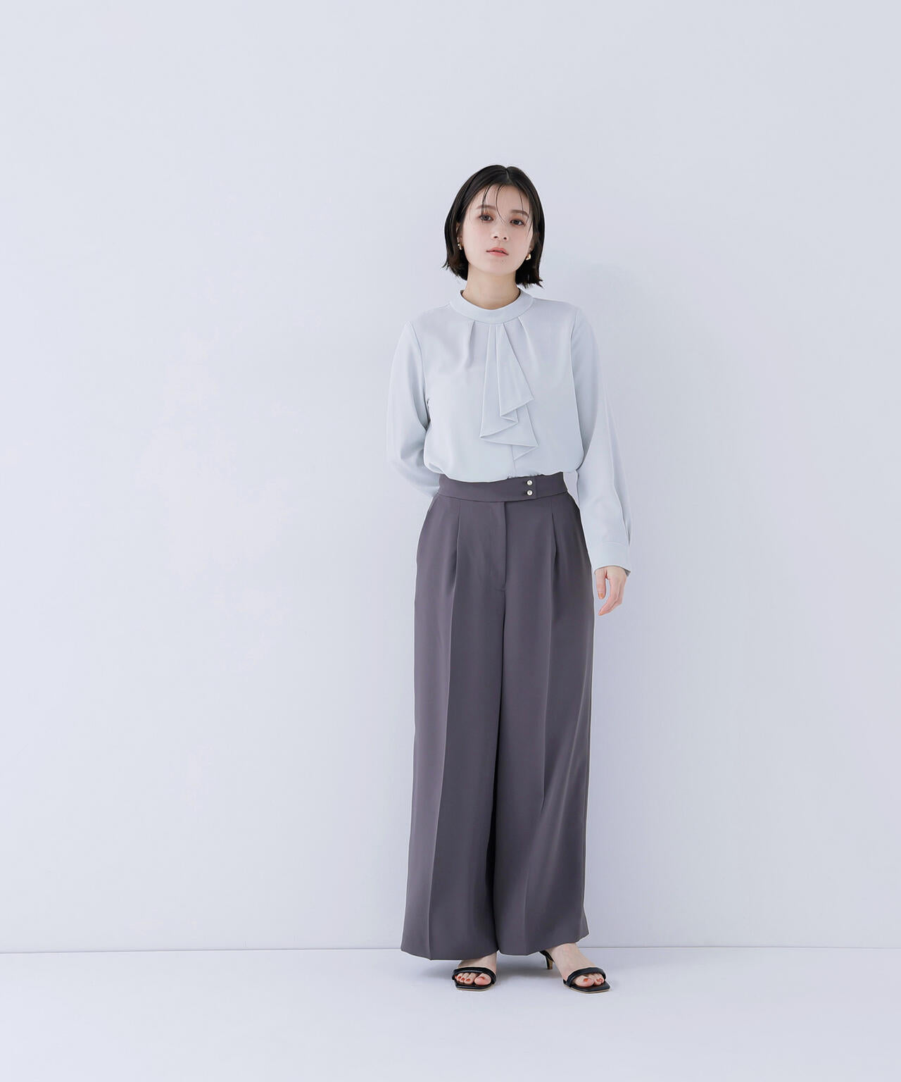 メタルポイントワイドパンツ