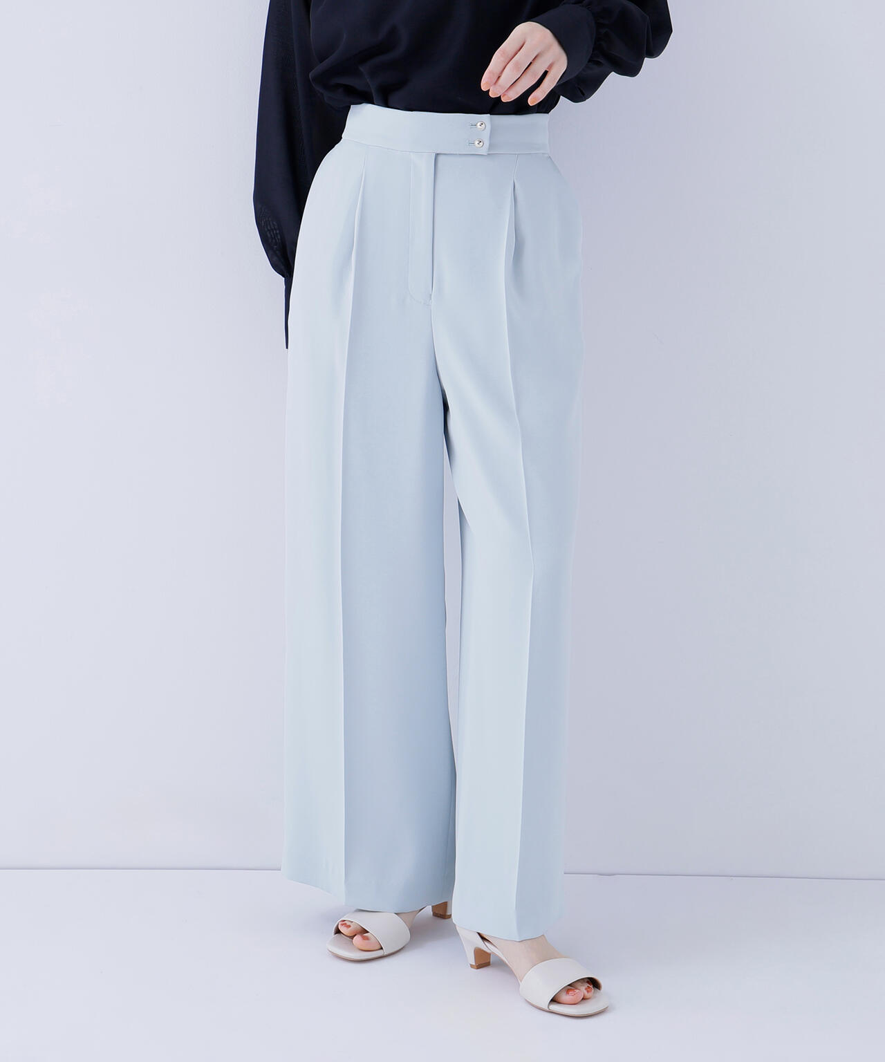 メタルポイントワイドパンツ