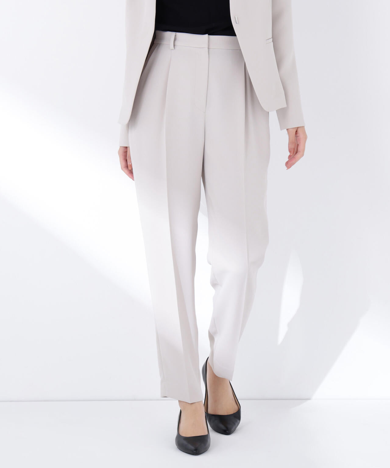 ドビーツイル SETUP テーパードパンツ