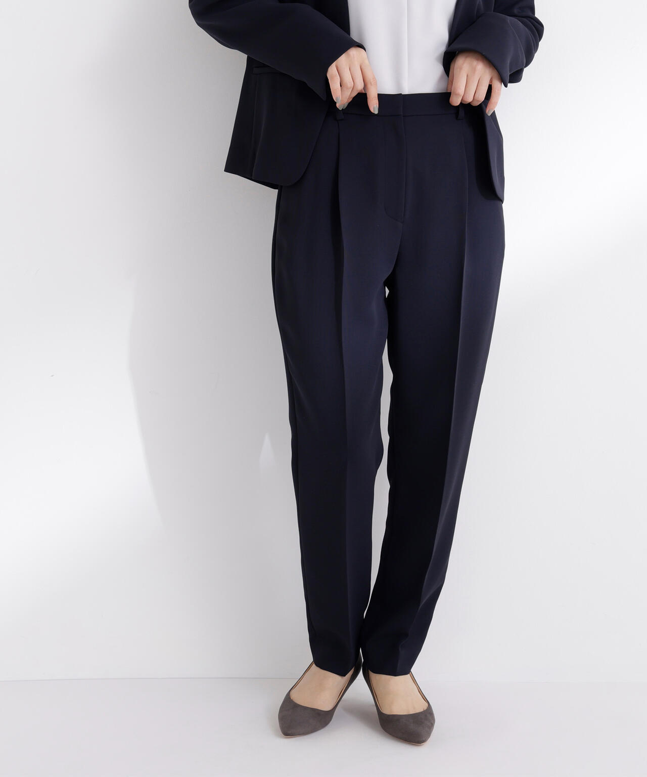 ドビーツイル SETUP テーパードパンツ