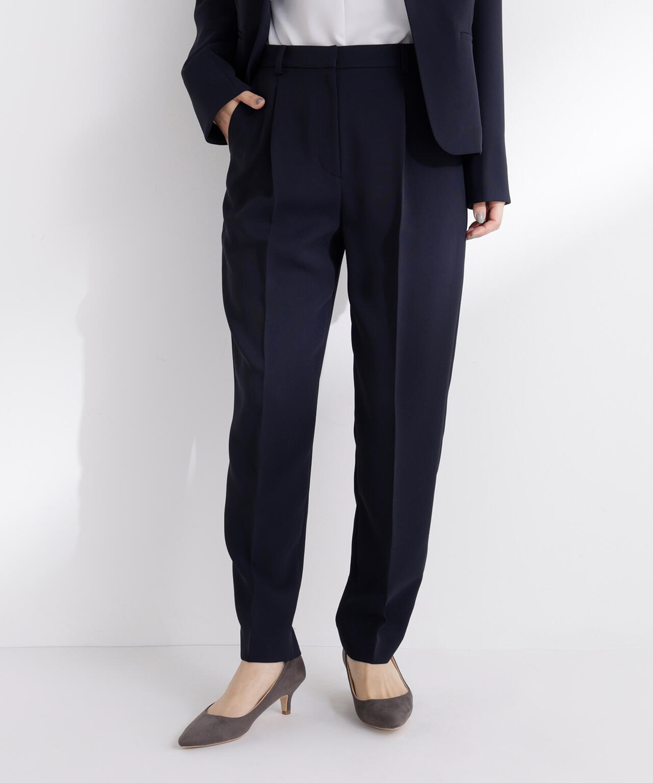 ドビーツイル SETUP テーパードパンツ