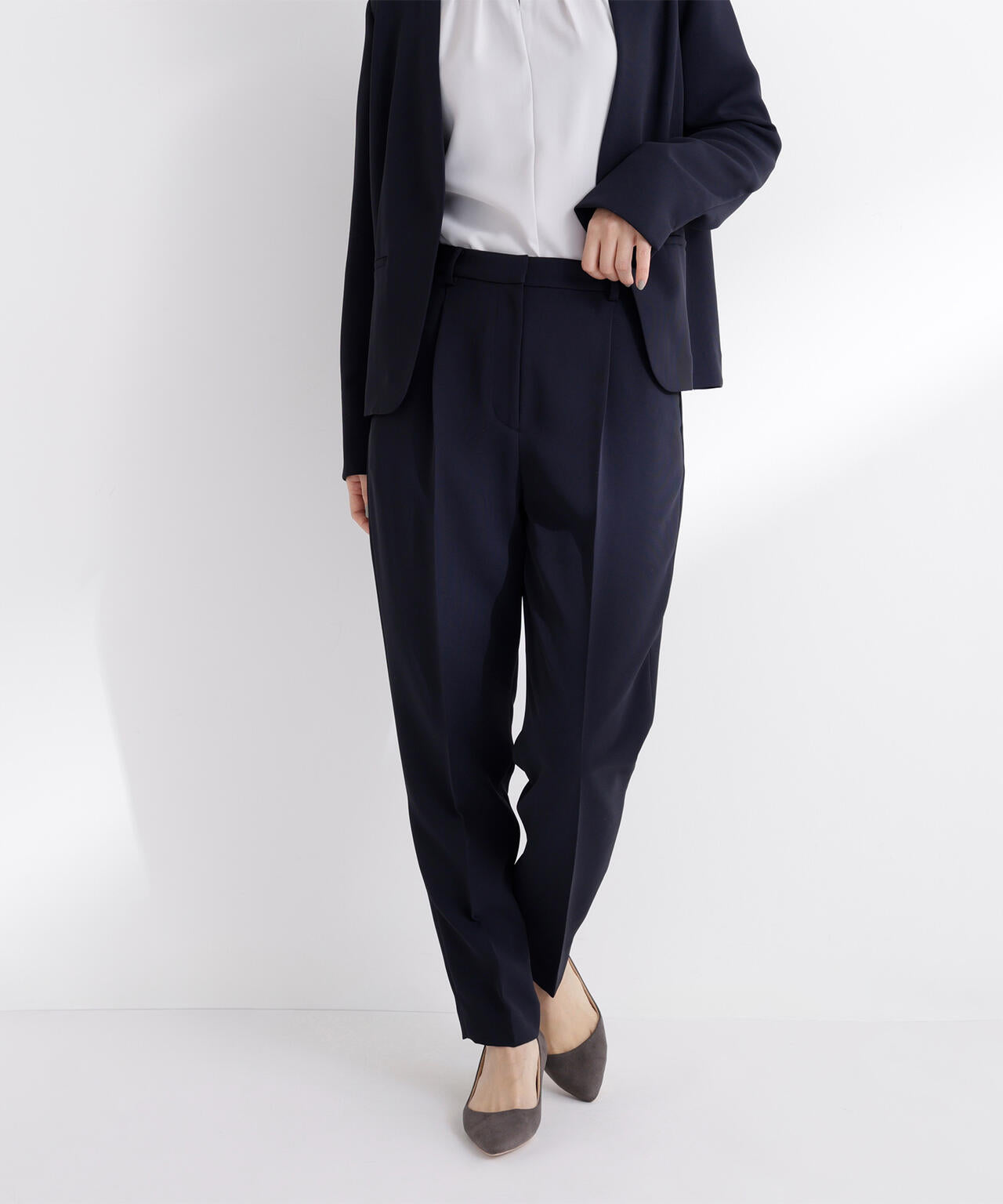 ドビーツイル SETUP テーパードパンツ