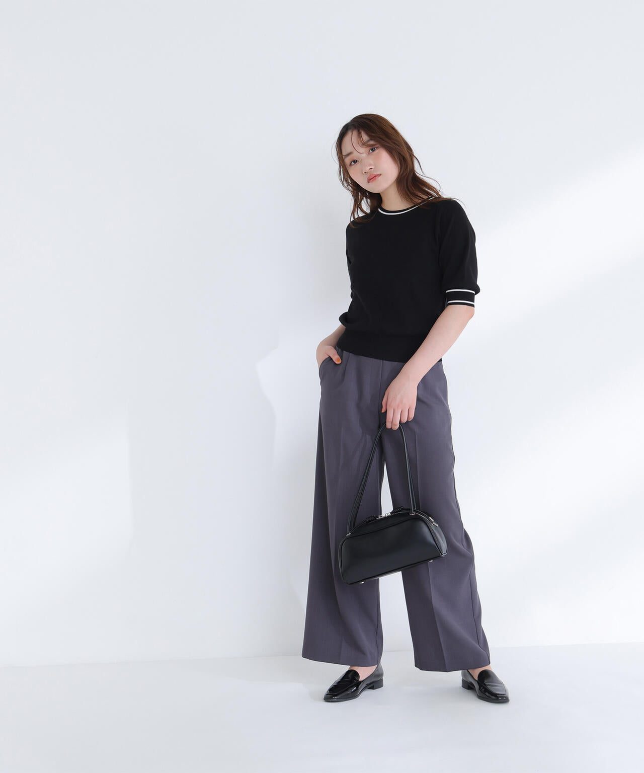 ビスチェドッキングブラウス&パンツ パンツ