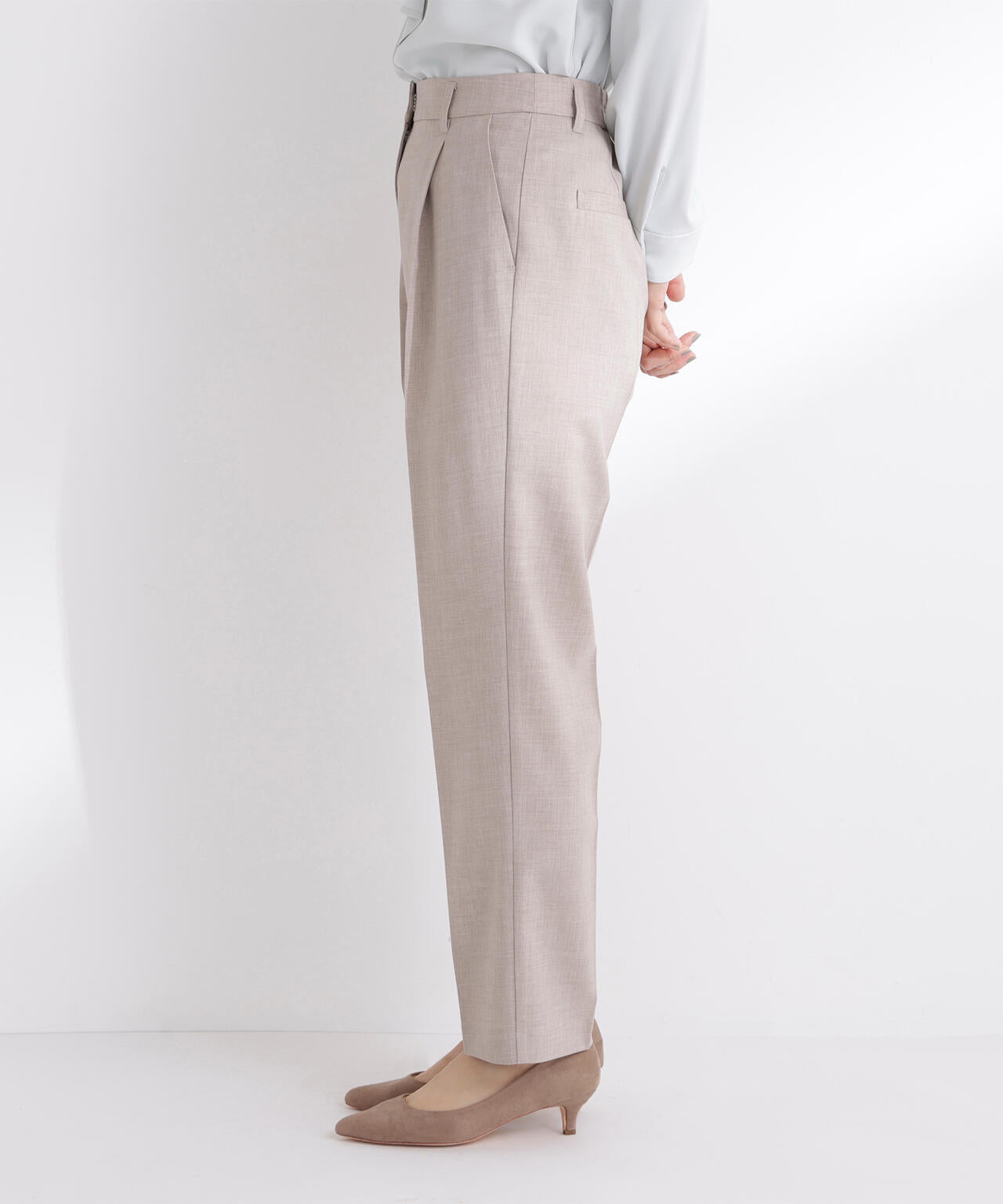 リネンライク SETUP パンツ