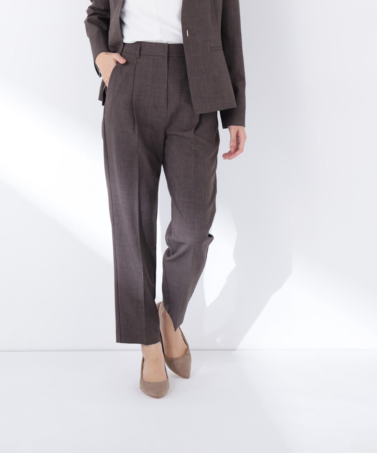 リネンライク SETUP パンツ