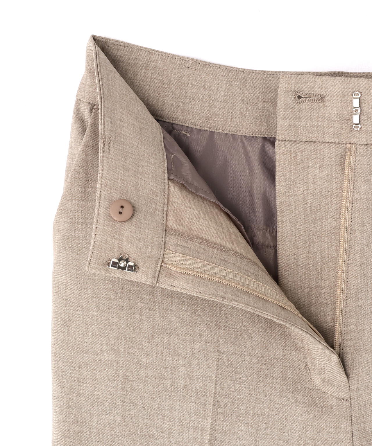 リネンライク SETUP ストレートパンツ