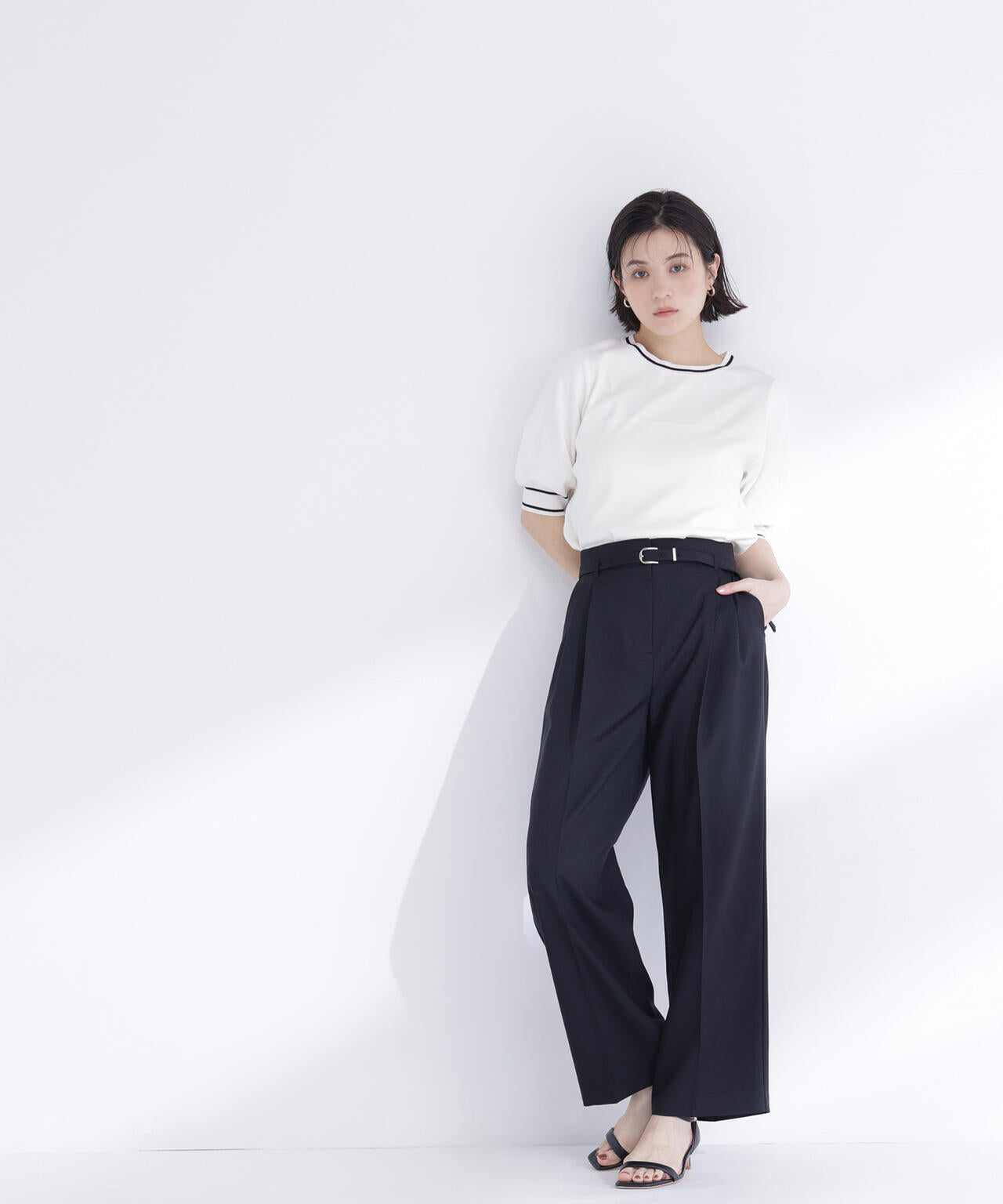 【Oggi.jp掲載】【ちょうど、いい服】はいたら沼!美脚ワイドパンツ