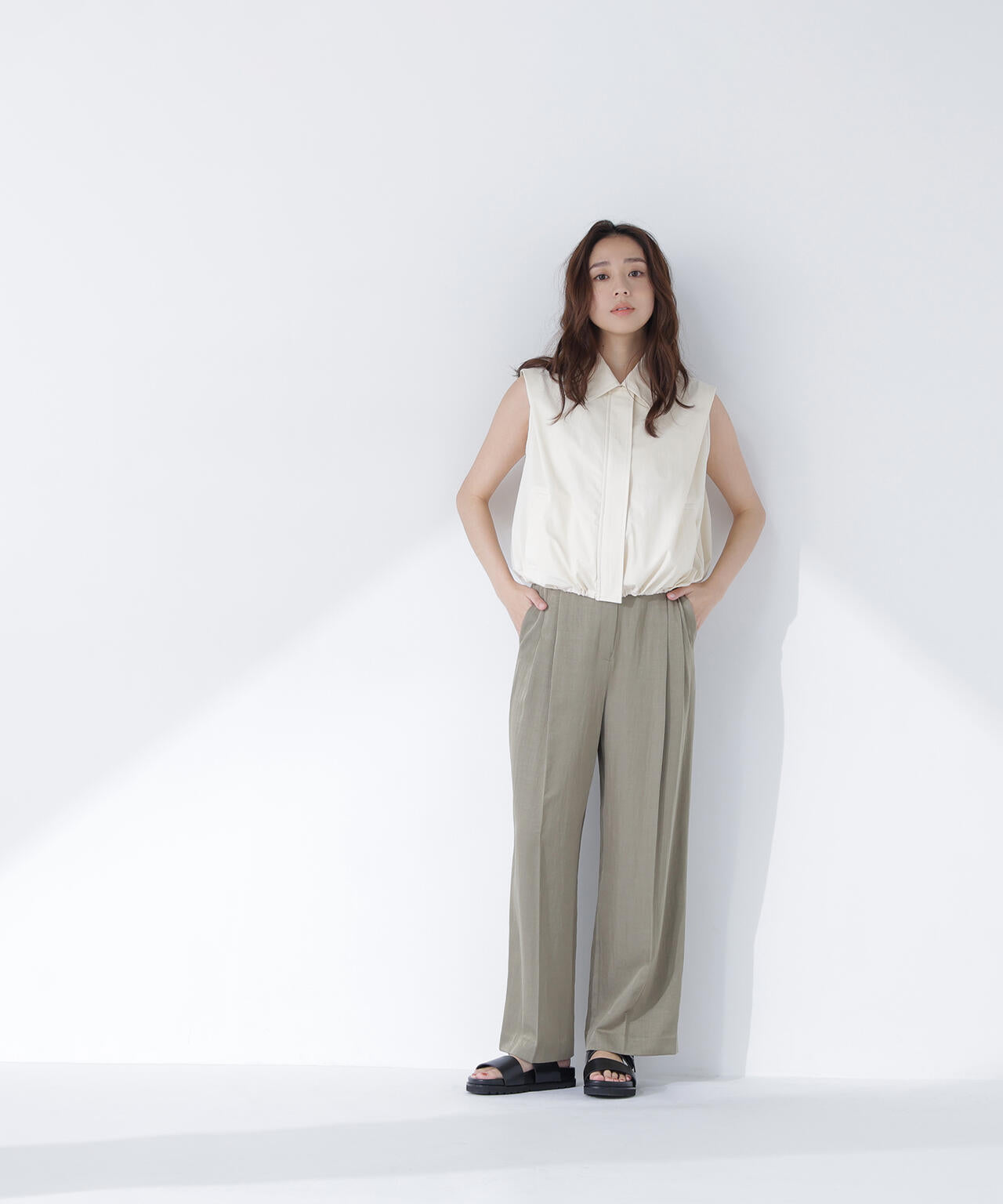 165.5cm 着用サイズ:M
