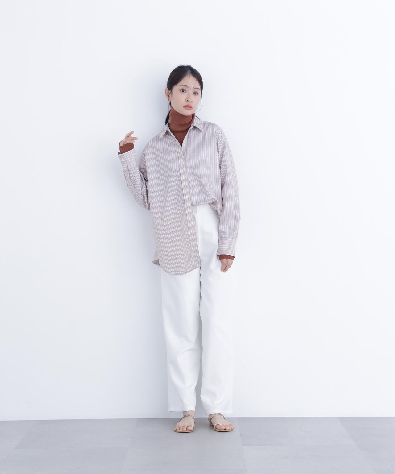 ワイドツイルパンツ