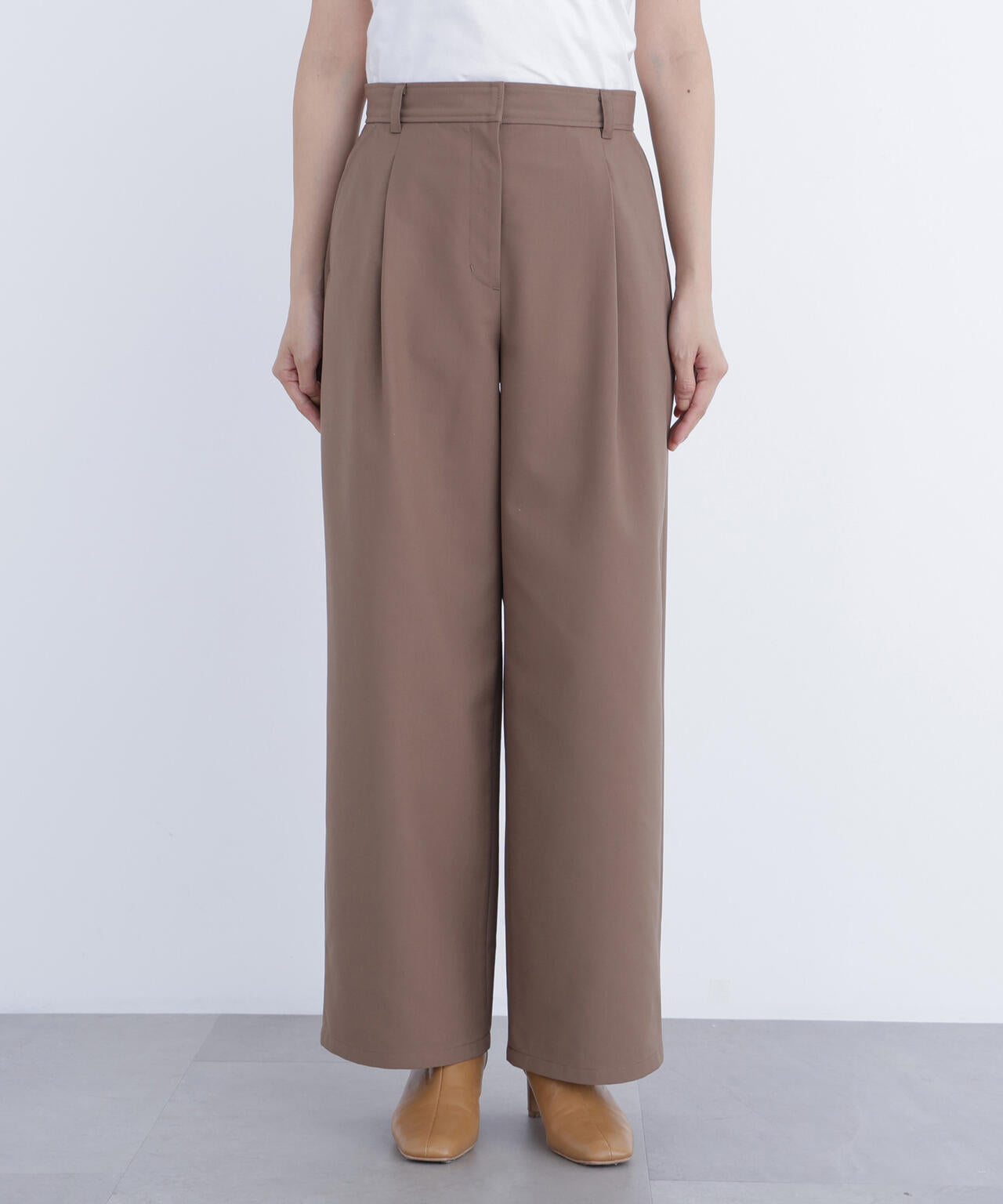 ワイドツイルパンツ