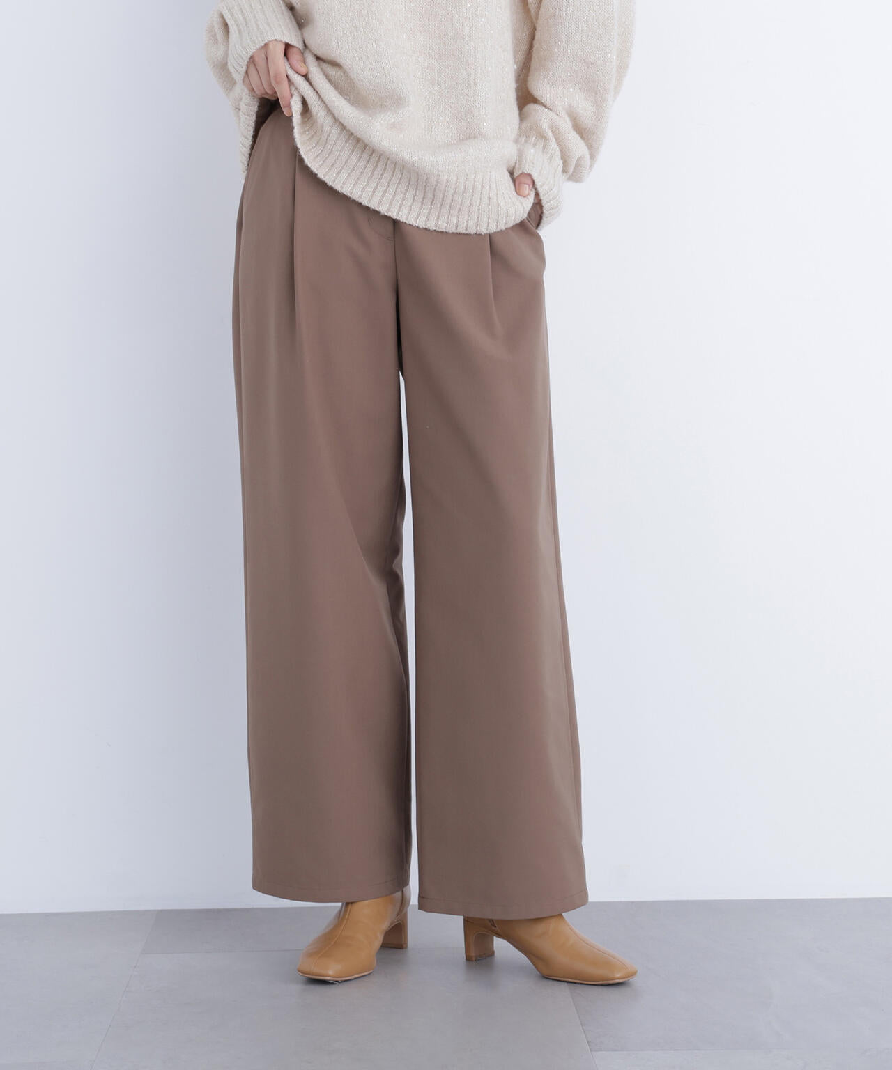 ワイドツイルパンツ