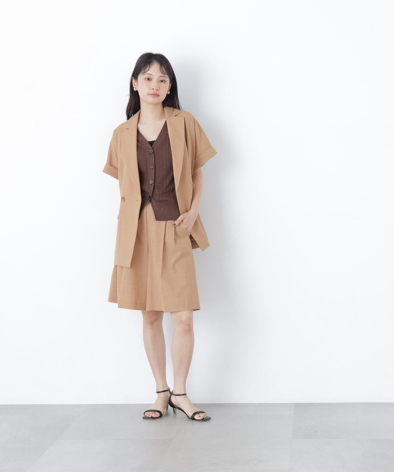 162cm 着用サイズ:FR