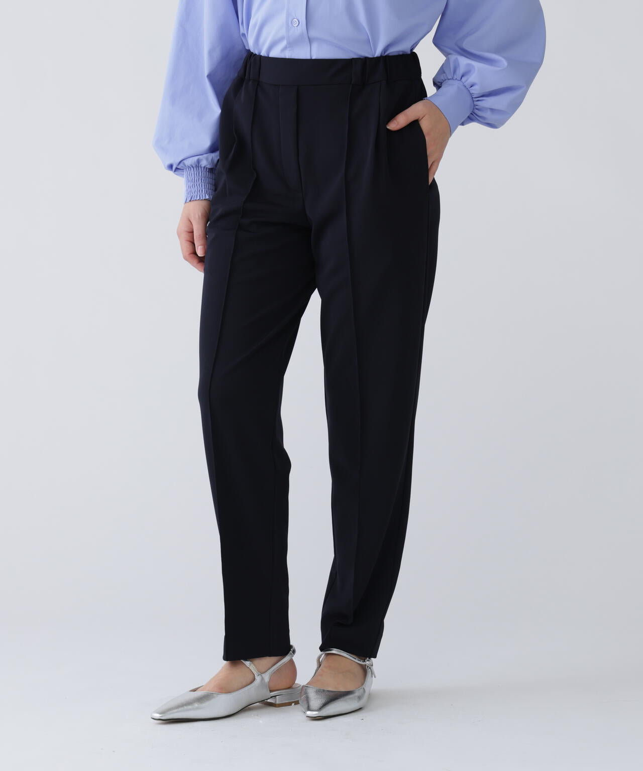 【365ユーティリティ】洗えてシワになりづらい楽ちんキレイ見えジャージーセットアップ