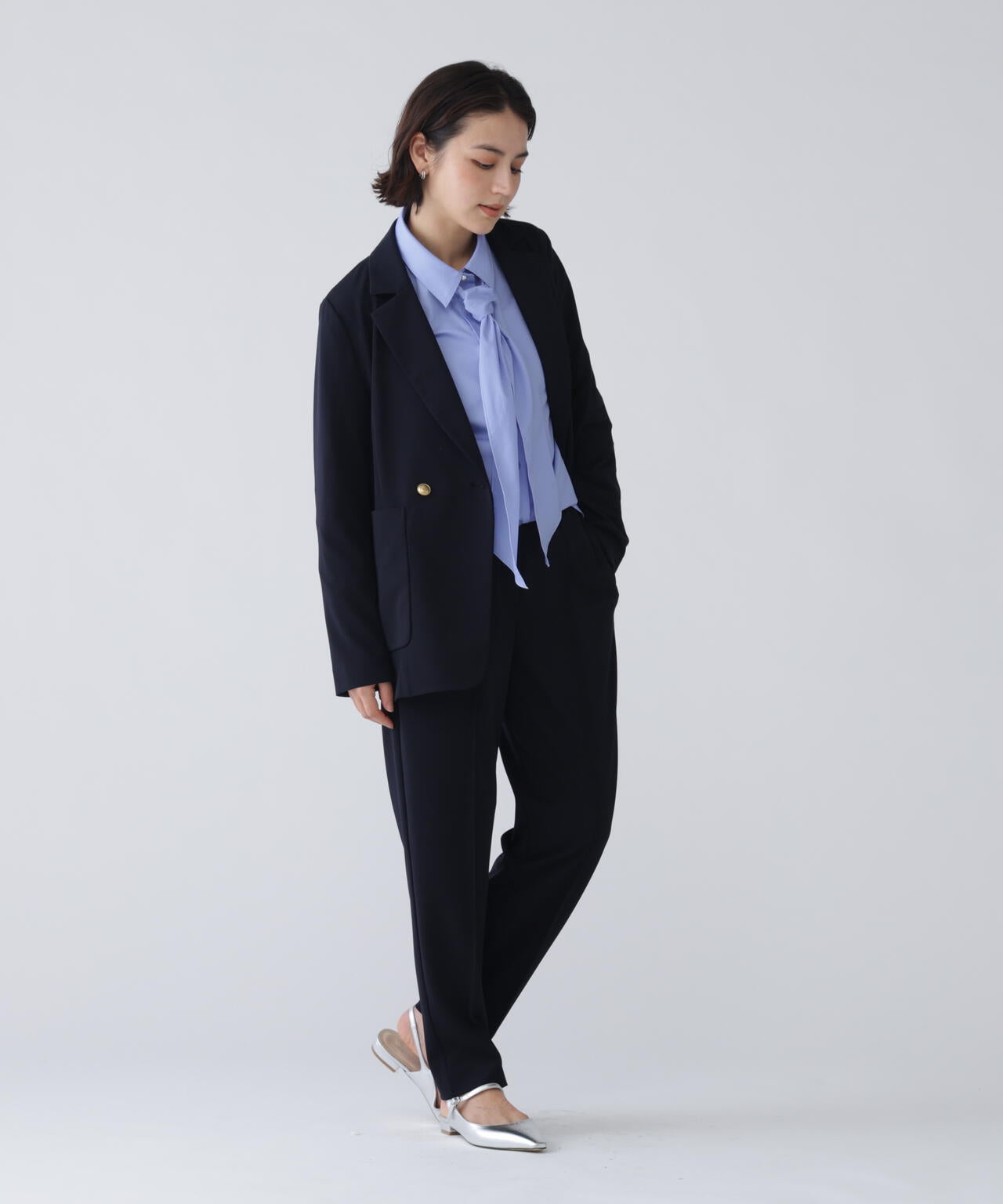 【365ユーティリティ】洗えてシワになりづらい楽ちんキレイ見えジャージーセットアップ