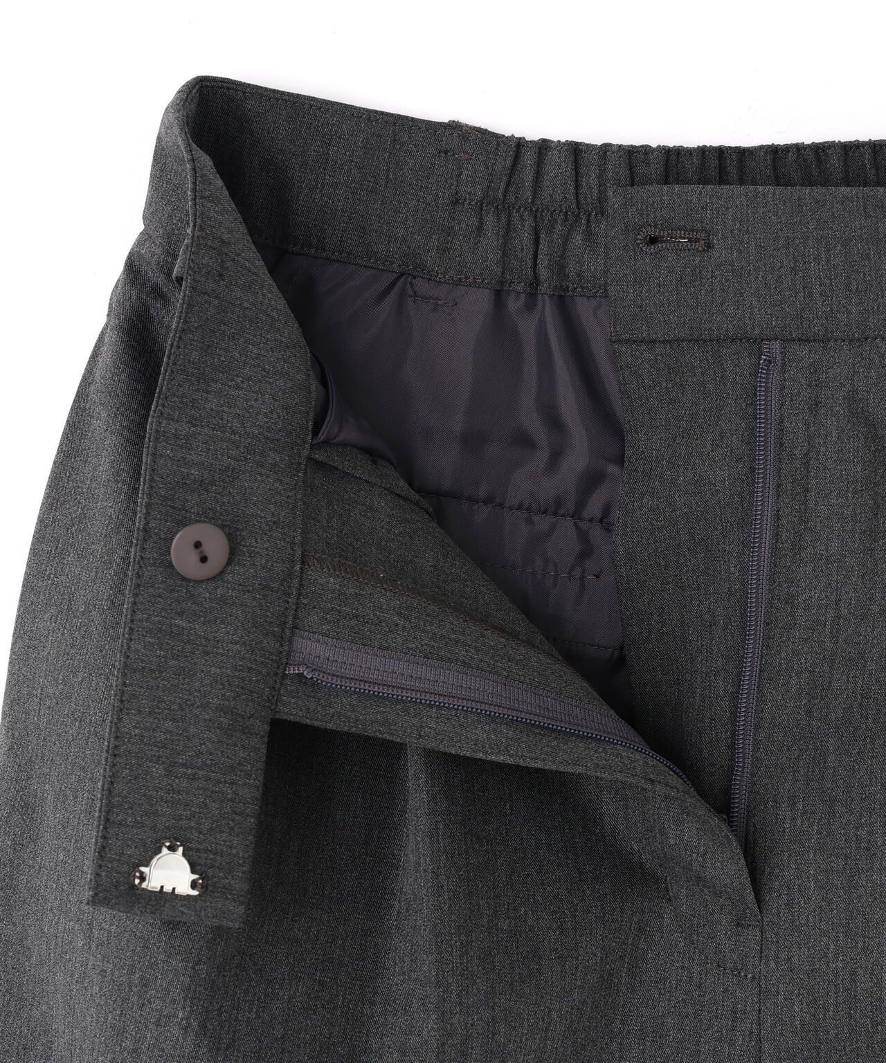 【365ユーティリティー】洗えて毛玉になりにくいタックワイドパンツ