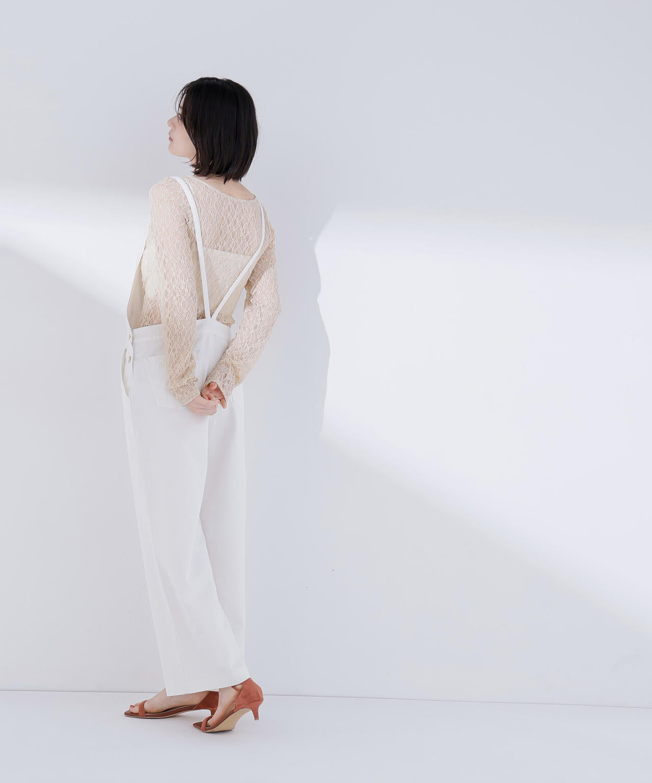 デニムオールインワン