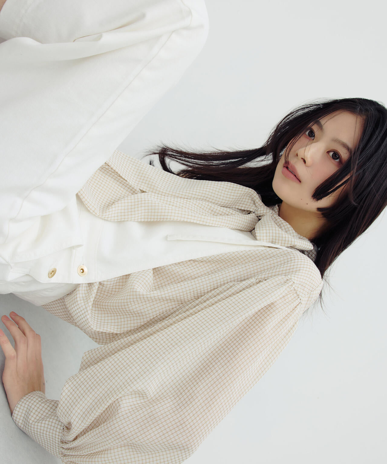 デニムオールインワン