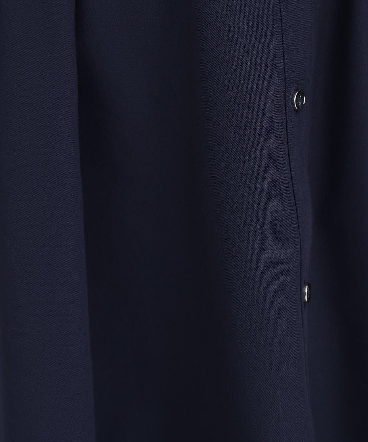 リボンベルテッドシャツワンピース