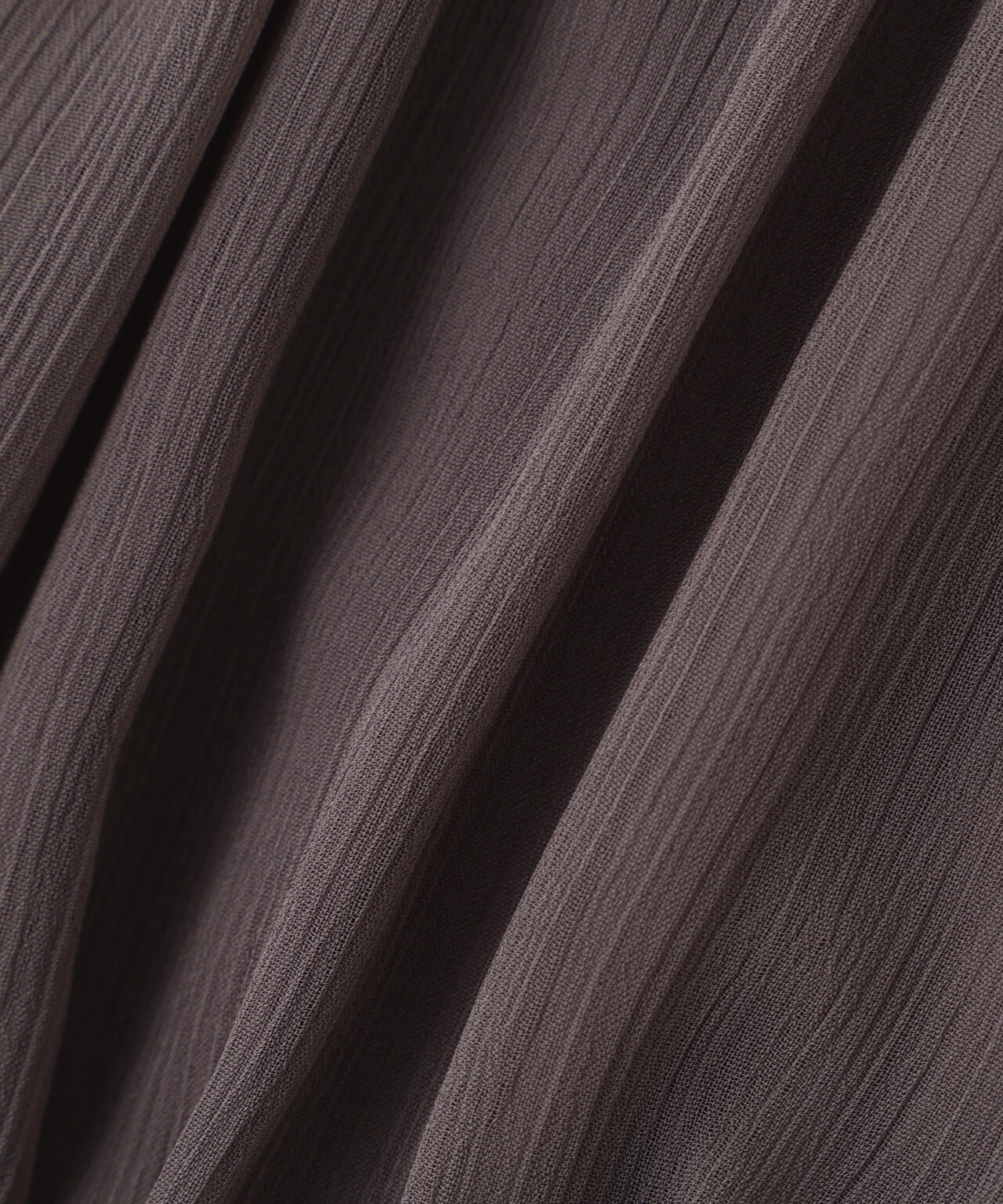 楊柳シャーリングワンピース