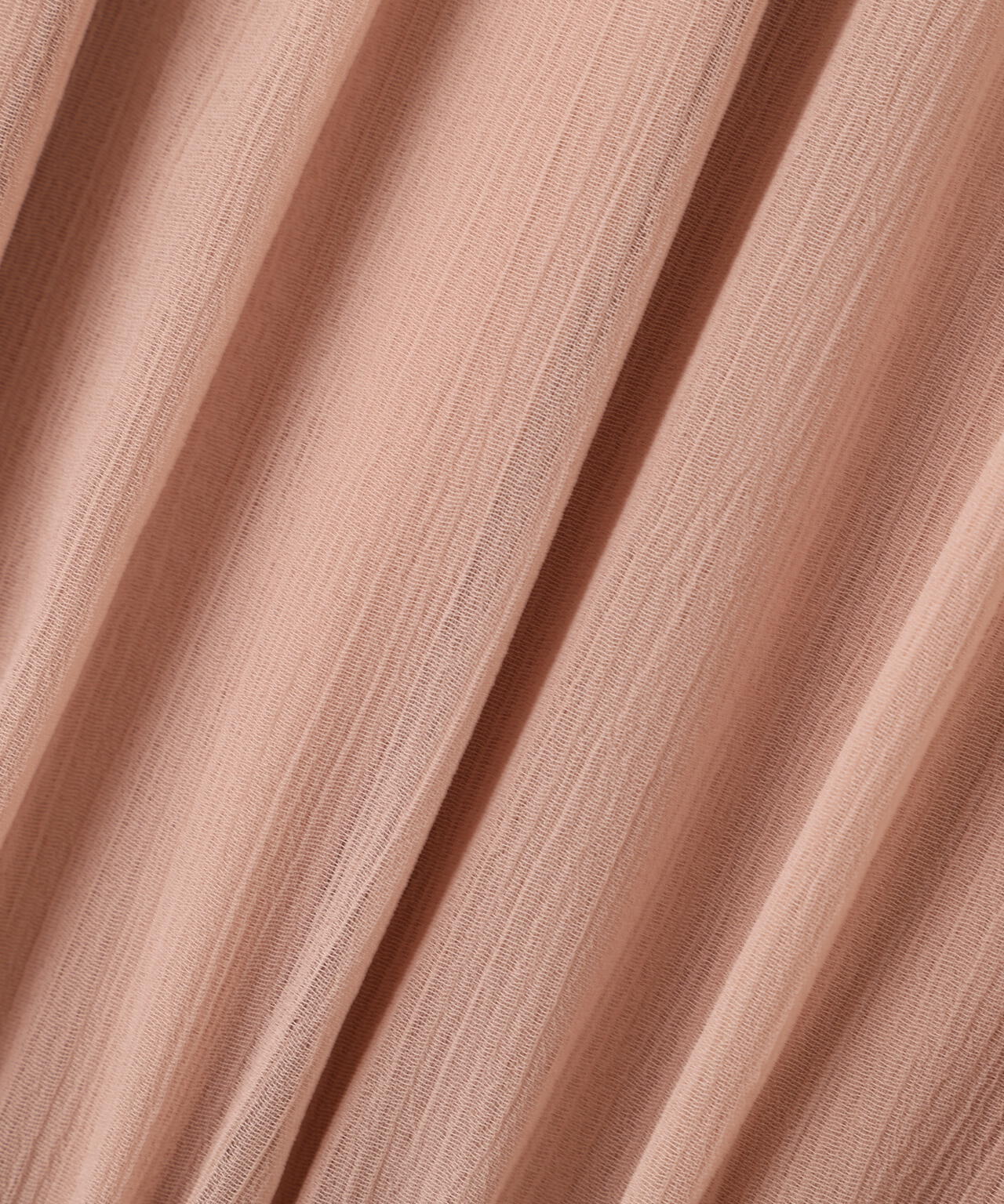 楊柳シャーリングワンピース