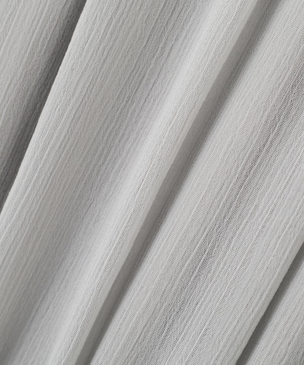 楊柳シャーリングワンピース