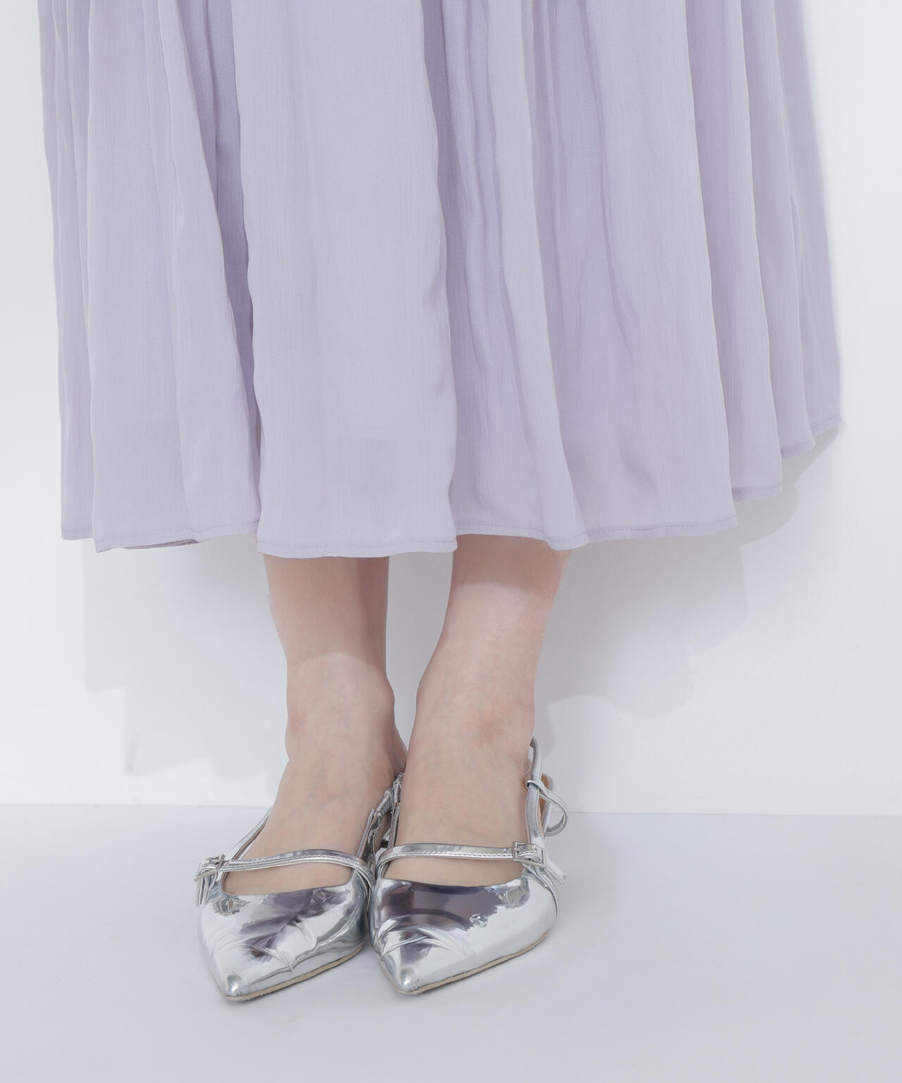 ラッフルデザインワンピース